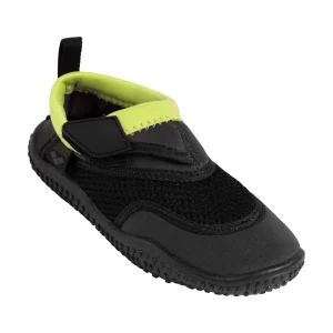 Calzado para el agua arena para niños Junior - Gris Oscuro/Lima