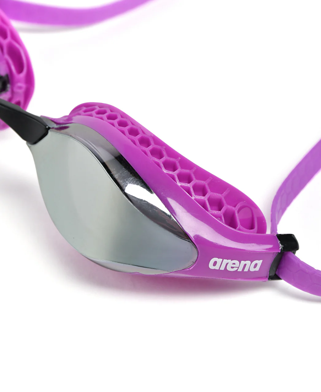 Gafas de nataci贸n para competici贸n arena unisex Airspeed Mirror - Plata/Morado - Imagen 7
