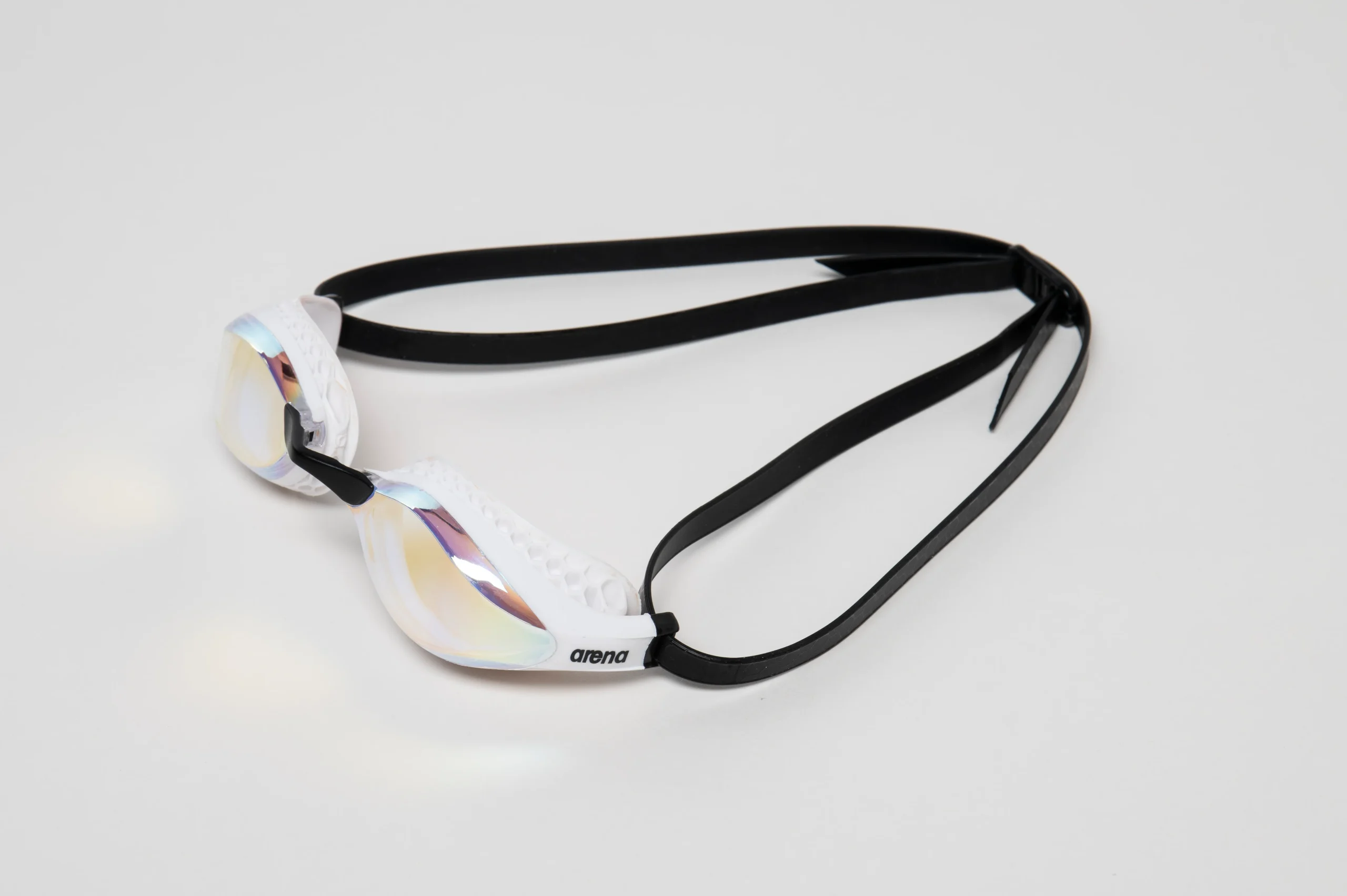 Gafas de nataci贸n para competici贸n arena unisex Airspeed Mirror - Cobre Amarillo - Imagen 8