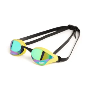 Gafas de natación arena unisex Cobra Core Swipe Mirror  - Esmeralda/Cibernético