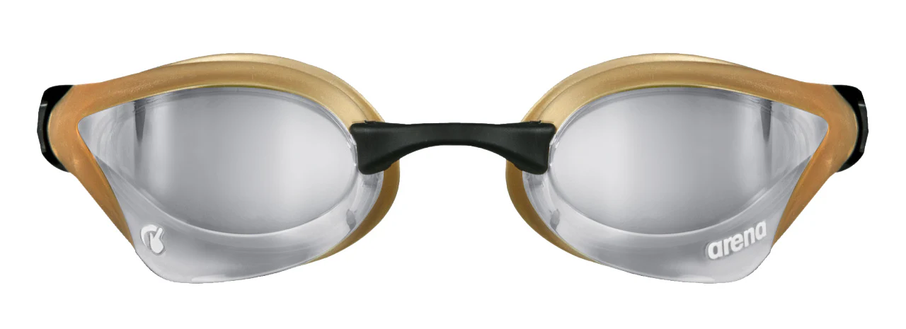 Gafas de nataci贸n arena unisex Cobra Core Swipe Mirror - Plata/Dorado - Imagen 3