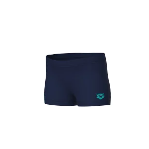 Bañador short arena para niño Logo Azul Marino