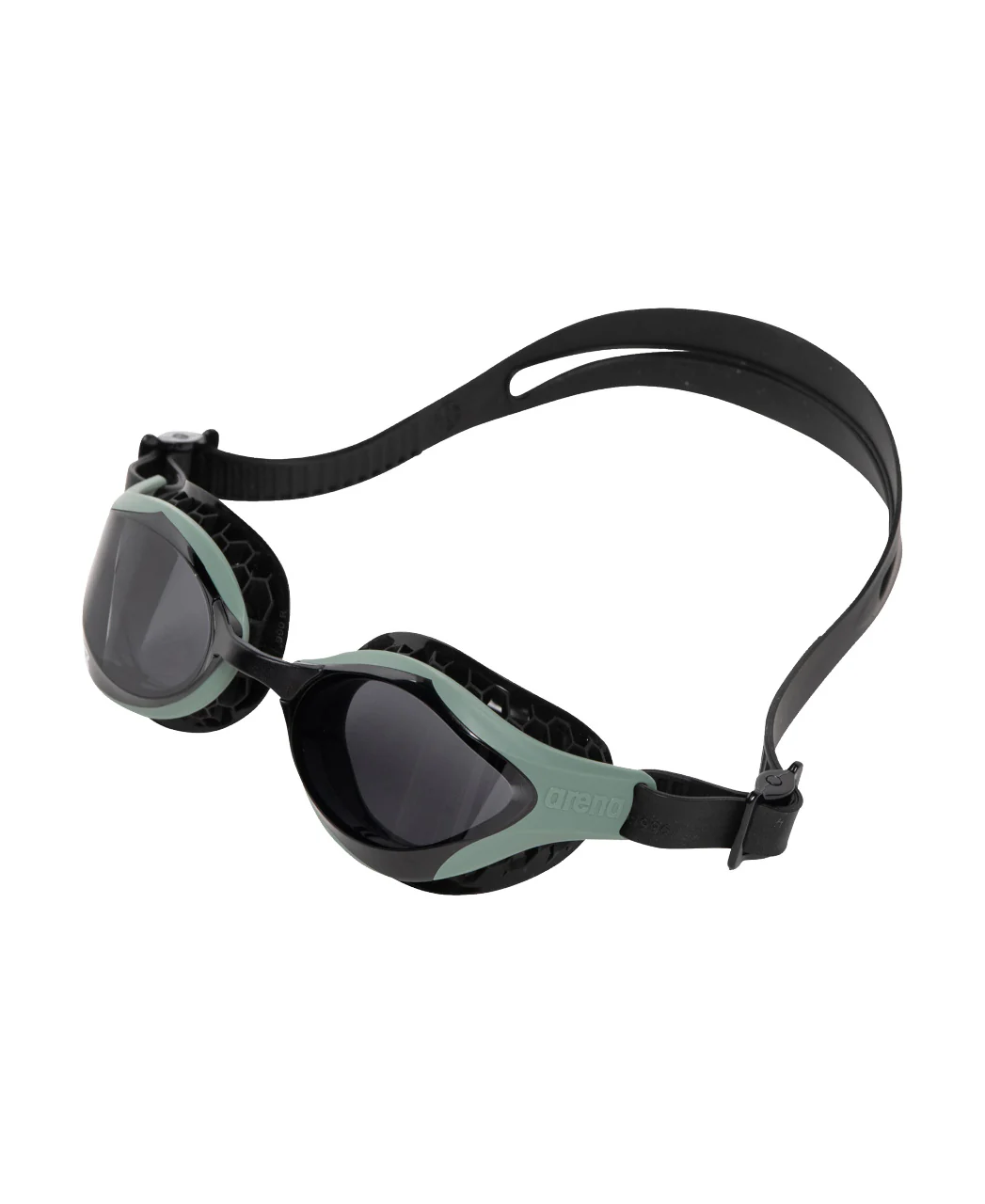 Gafas de nataci贸n arena unisex Air Bold Swipe - Carb贸n/Oscuro