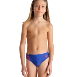 BAÑADOR NIÑO LINEAR SERIGRAPHY JR BRIEF - ROYAL/FLOREALE