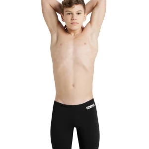 Bañador jammer liso arena Performance para niño Team - Blanco Negro