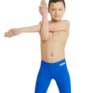 Bañador jammer liso arena Performance para niño Team - Royal/Blanco