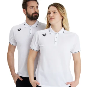 Camiseta Team Poloshirt Solid Cotton - Blanco