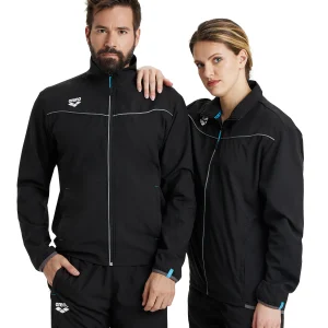 Chaqueta Team Jacket Panel - Negro