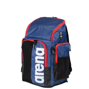 Mochila para natación arena 45L Spiky III - Marino/Rojo/Blanco