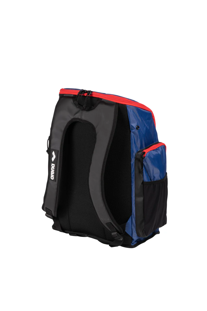 Mochila para nataci贸n arena 45L Spiky III - Marino/Rojo/Blanco - Imagen 4