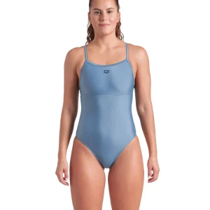 Bañador con sostén arena Feel para mujer Solid Lightdrop Back  Gris Piedra