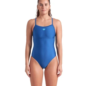 Bañador con sostén arena Feel para mujer Solid Lightdrop Back  Azul Polvo