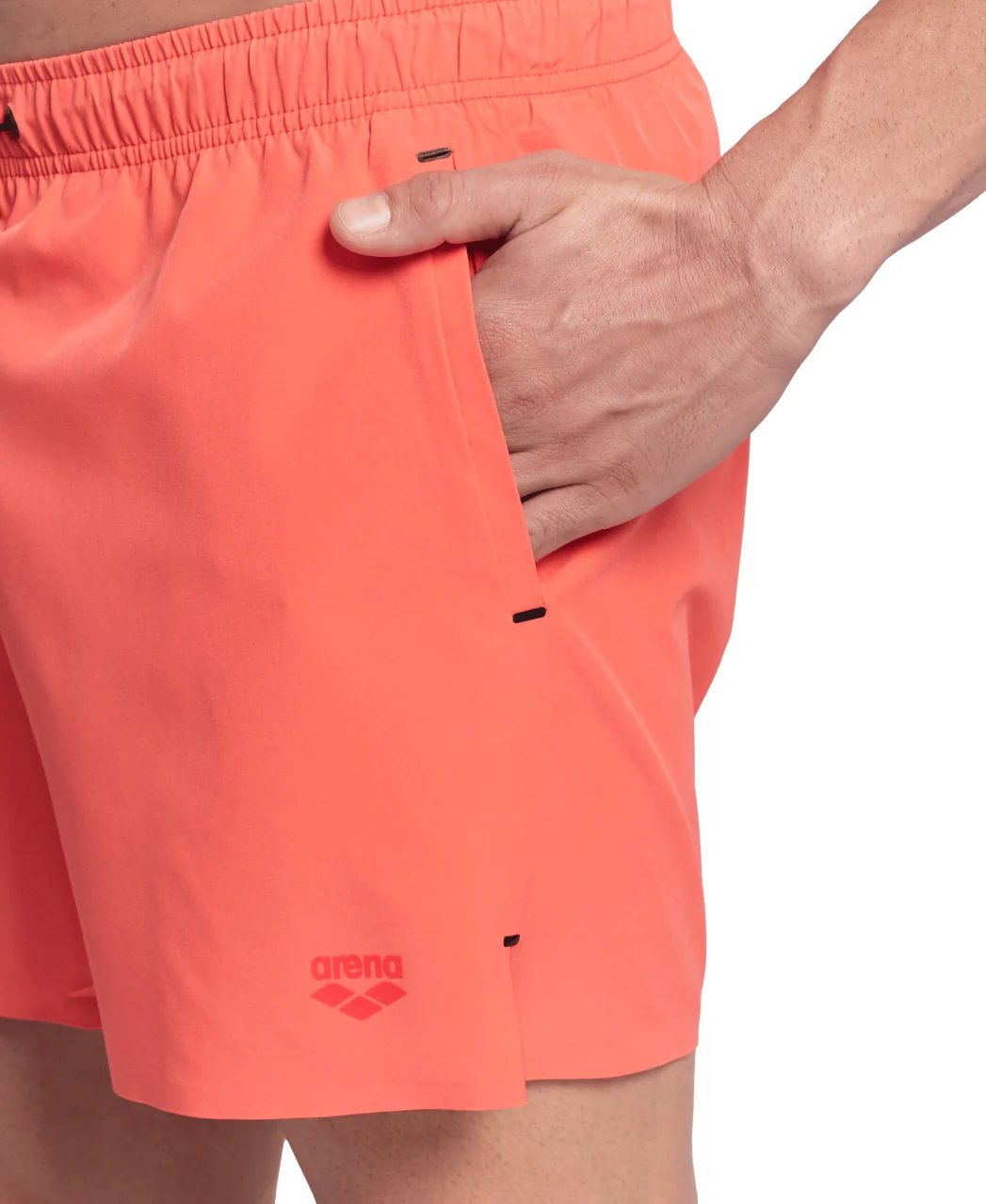 Bañador short de playa arena para hombre Evo Solid - Calypso Coral - Imagen 4