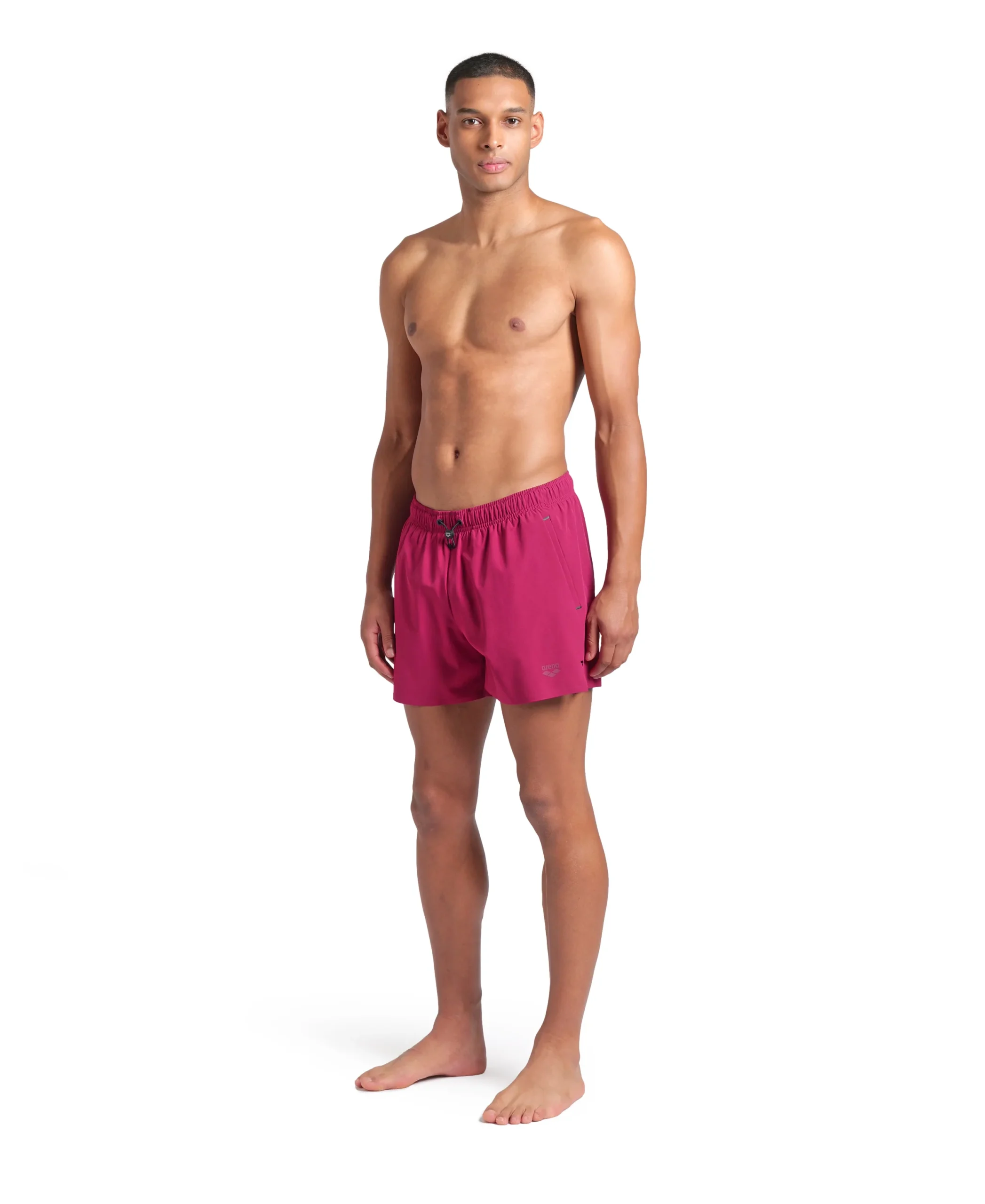 Bañador short de playa arena para hombre Evo Solid Púrpura Oscuro - Imagen 3