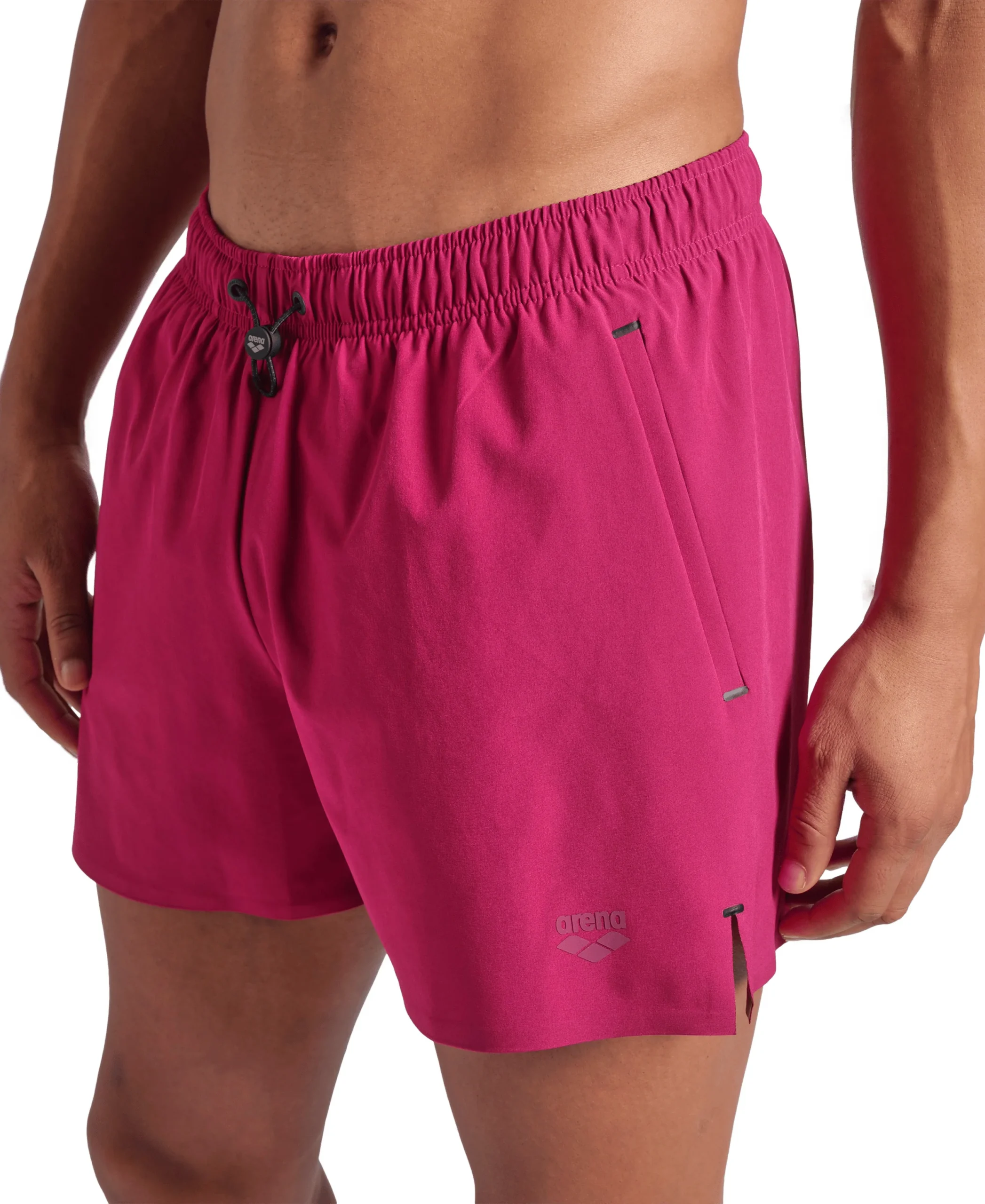 Bañador short de playa arena para hombre Evo Solid Púrpura Oscuro - Imagen 4