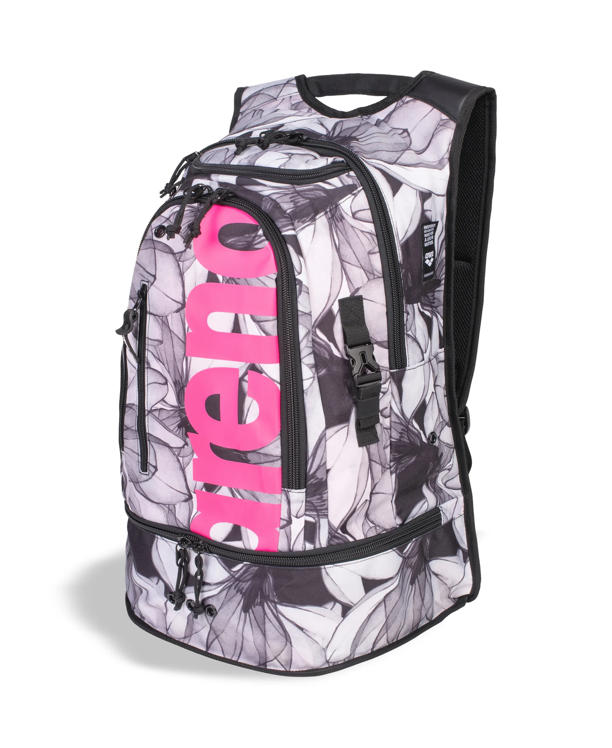 Mochila arena Fastpack 3.0 Allover 40L Fondo Del Mar