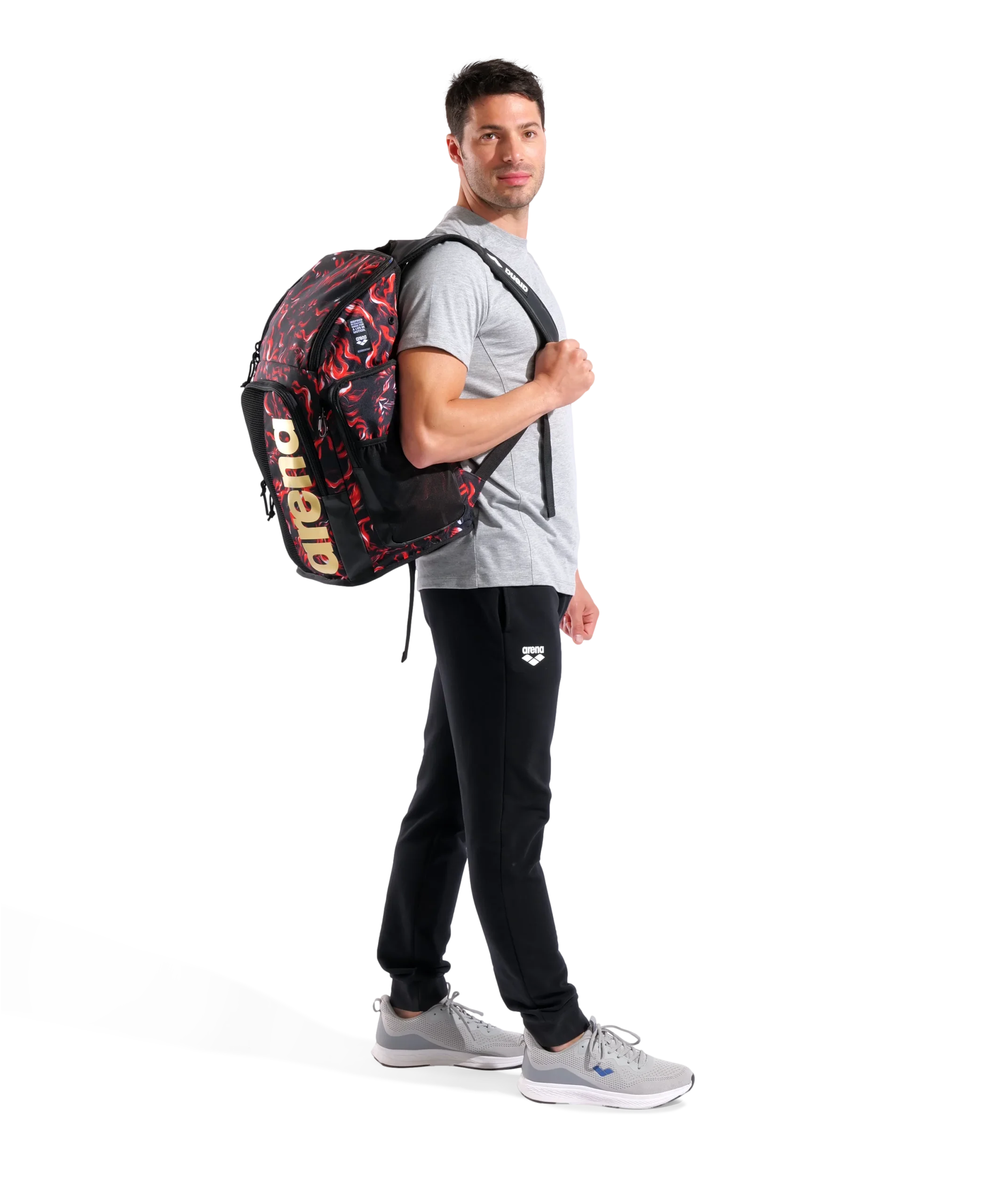 Mochila arena Indomitus Spiky III Allover 45