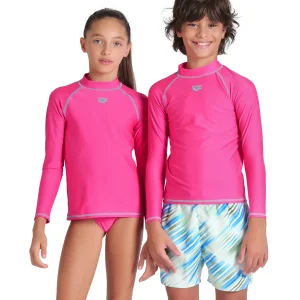 Camiseta de manga larga con protección UV arena para niños Graphic - Rosa Freak