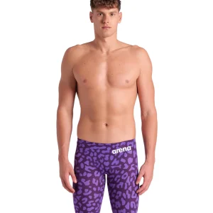 Bañador jammer de competición para hombre arena Powerskin Carbon Air2 de la edición limitada Leopard Skin