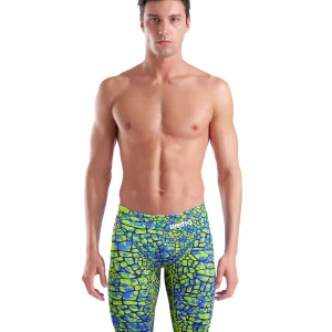 Bañador Jammer de competición arena Powerskin ST Next para hombre Snake Green