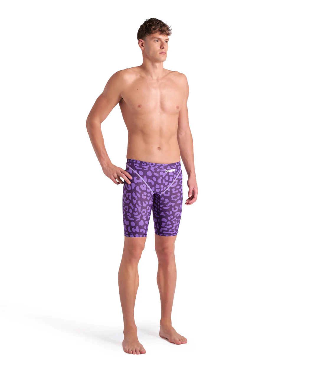 Bañador jammer de competición para hombre arena Powerskin ST Next de la edición limitada Leopard Skin - Imagen 5