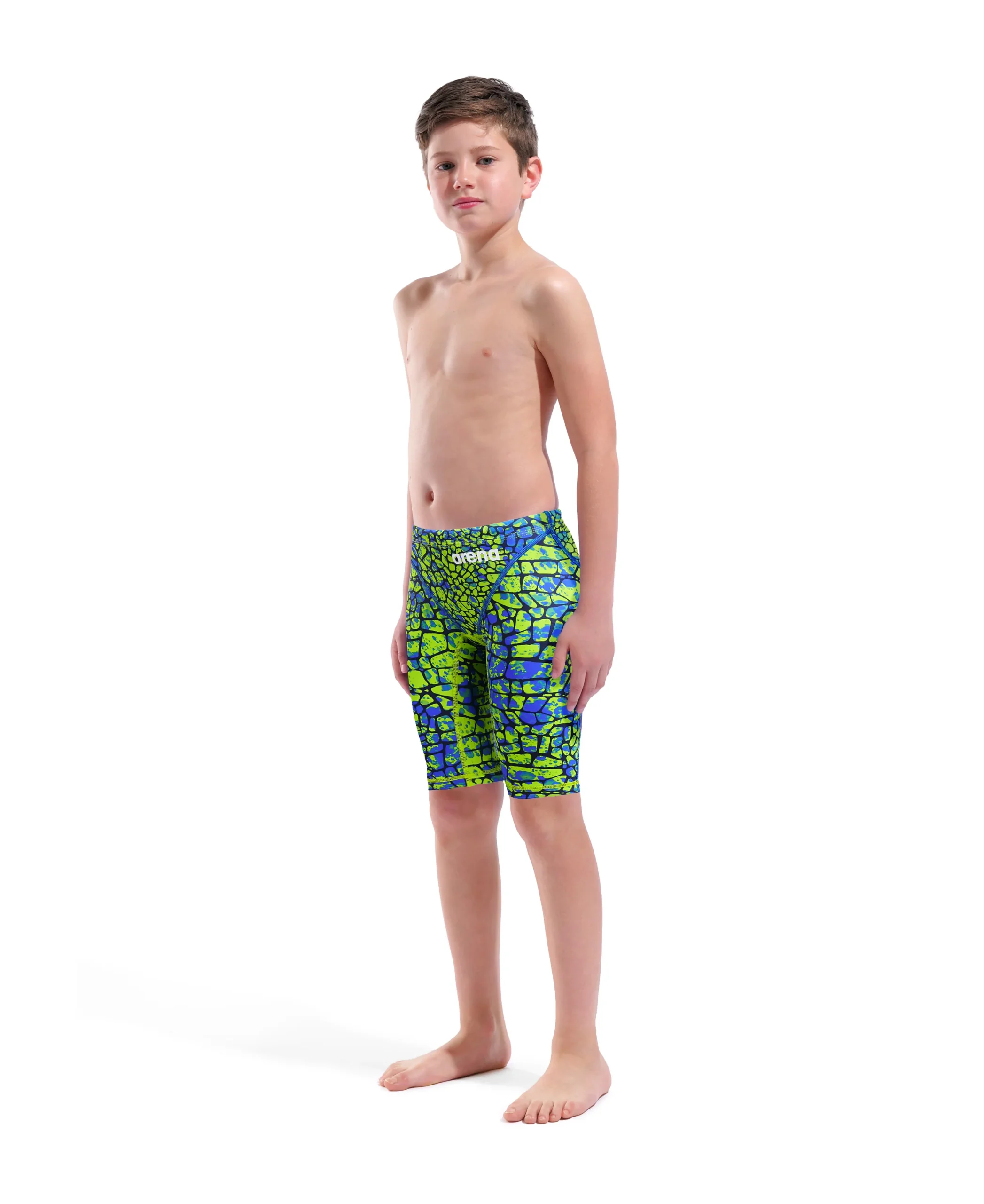 Bañador Jammer de competición arena Powerskin ST Next para niño Snake Green - Imagen 5