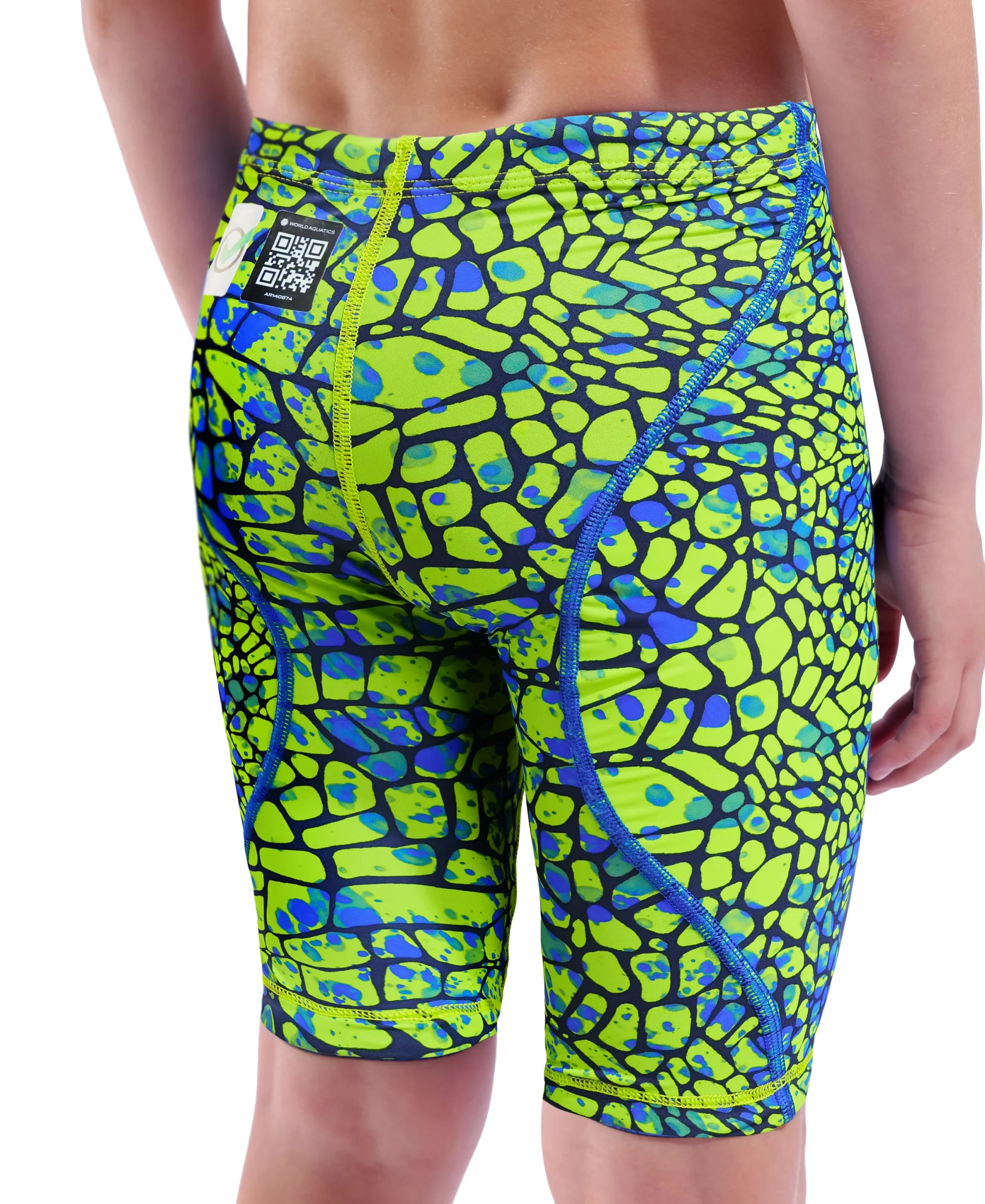 Bañador Jammer de competición arena Powerskin ST Next para niño Snake Green - Imagen 4