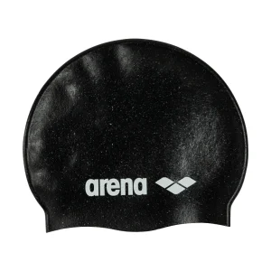Gorro de natación arena unisex de silicona - Negro/Multi