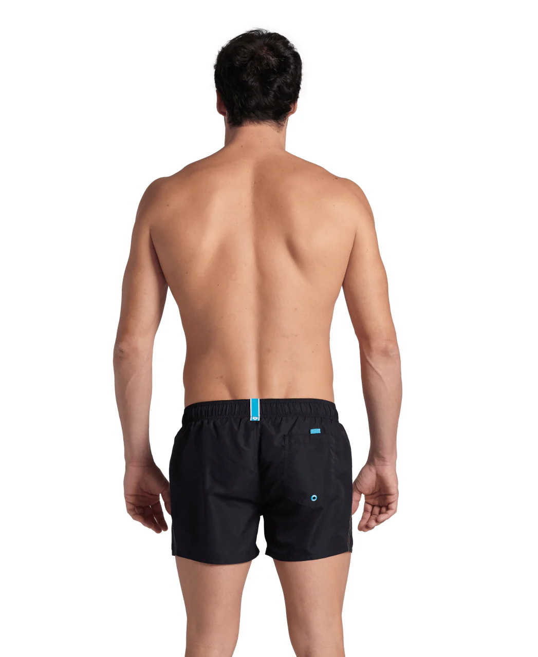 X-Shorts de playa arena para hombre Fundamentals R - Blanco Negro - Imagen 4