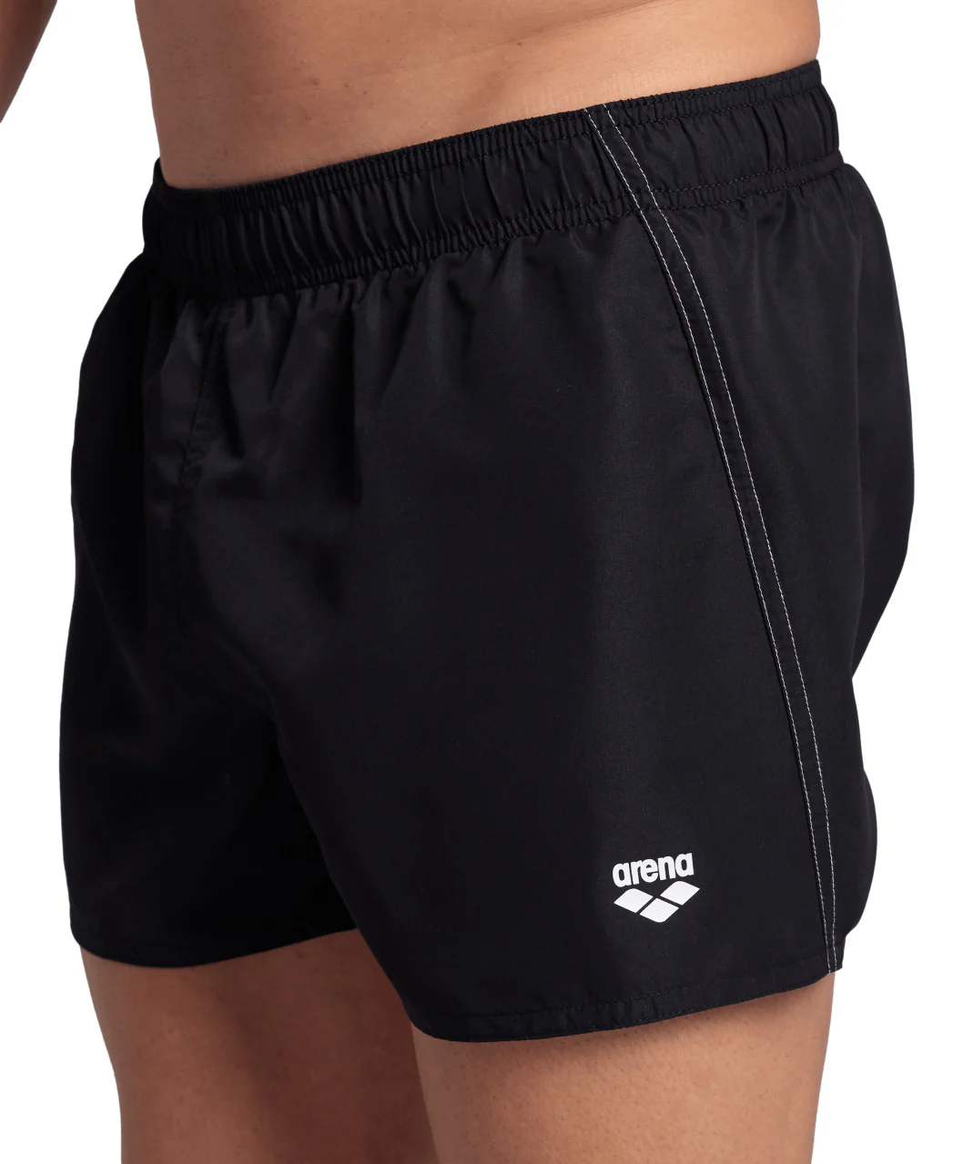 X-Shorts de playa arena para hombre Fundamentals R - Blanco Negro - Imagen 5
