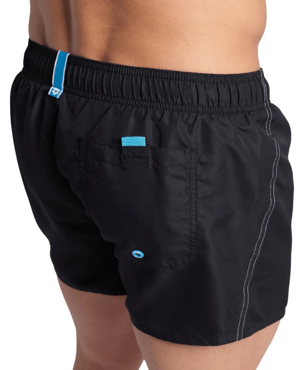 X-Shorts de playa arena para hombre Fundamentals R - Blanco Negro - Imagen 3