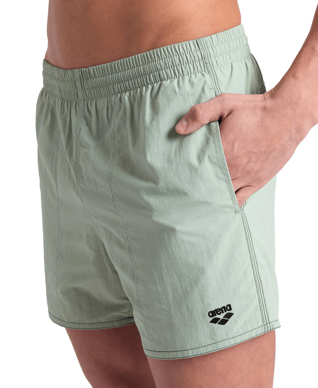 Bañador short arena para hombre Bywayx R - Jade/Negro - Imagen 4