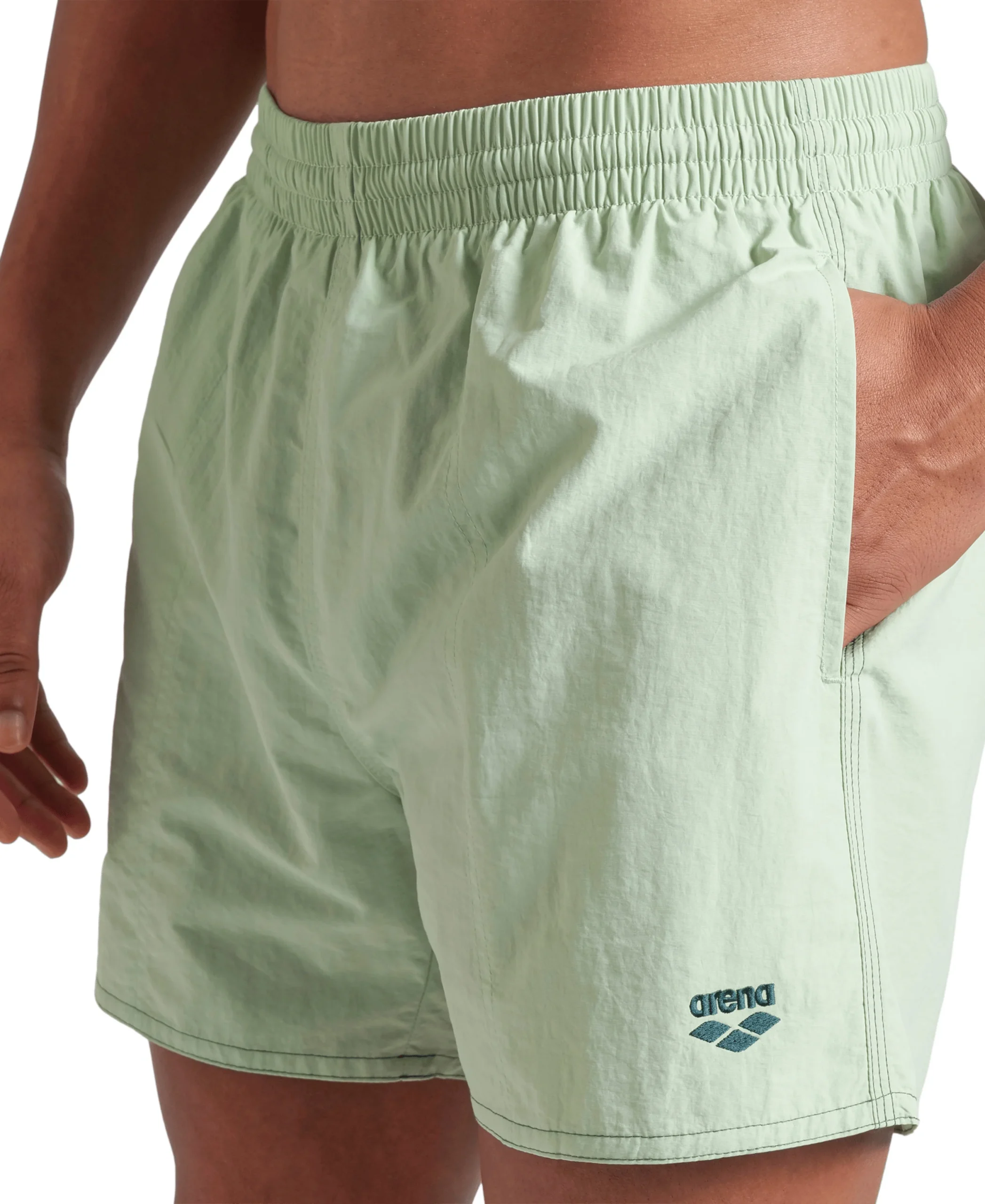 Bañador short arena para hombre Bywayx R Verde Claro - Imagen 4