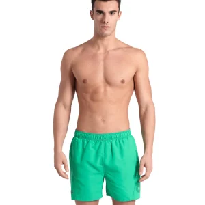 Bóxer de playa arena para hombre Fundamentals Logo R - Cuarzo Verde