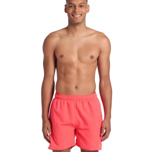 Bóxer de playa arena para hombre Fundamentals Logo R Coral Calipso