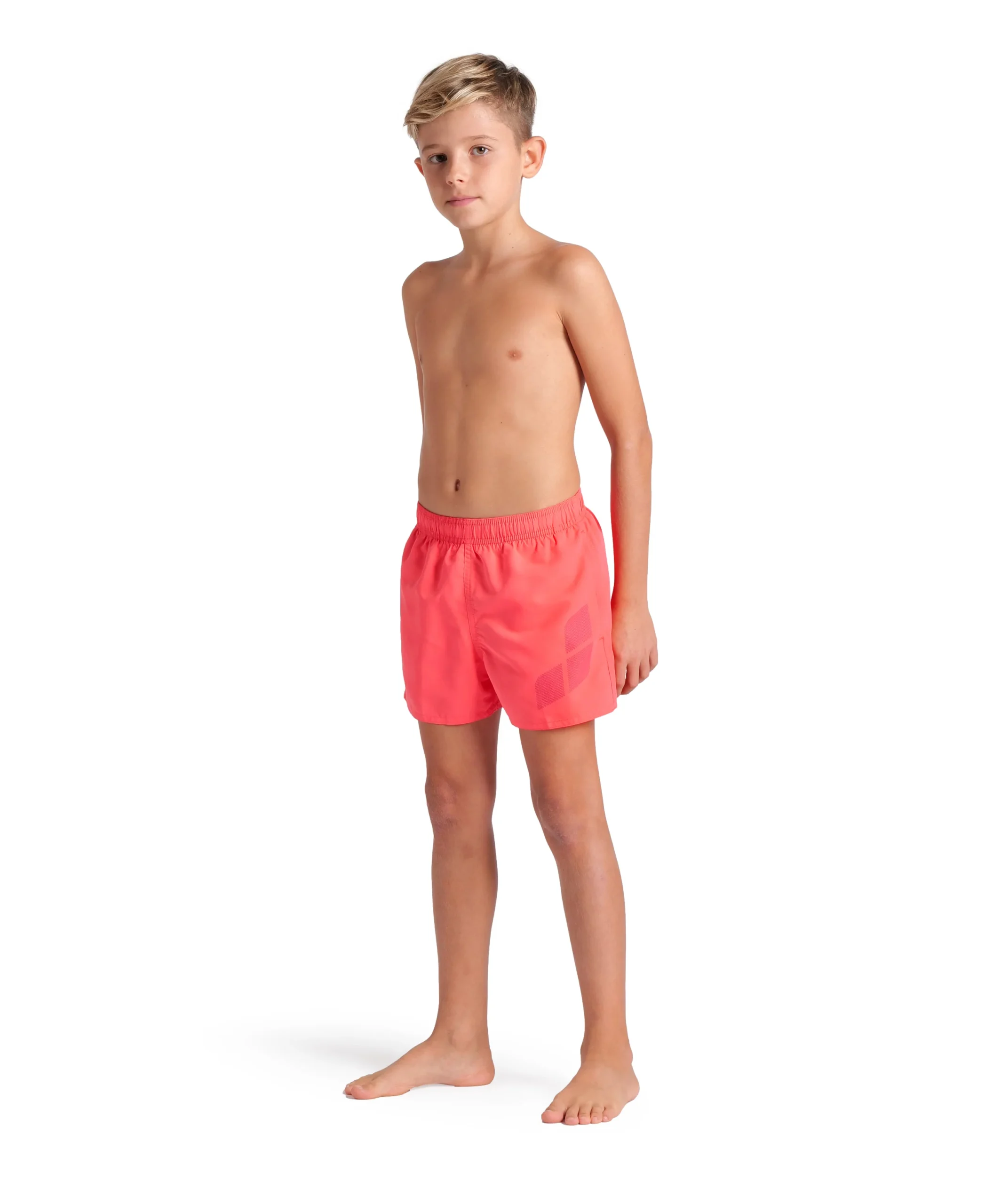 Bañador short arena para niño Logo R Coral Calipso - Imagen 3
