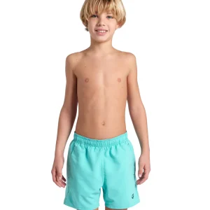 Bóxer de playa para niño arena Solid R - Agua/Marina