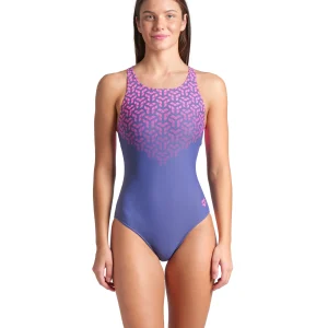 Bañador arena Feel para mujer Kikko V Back  Future Dusk