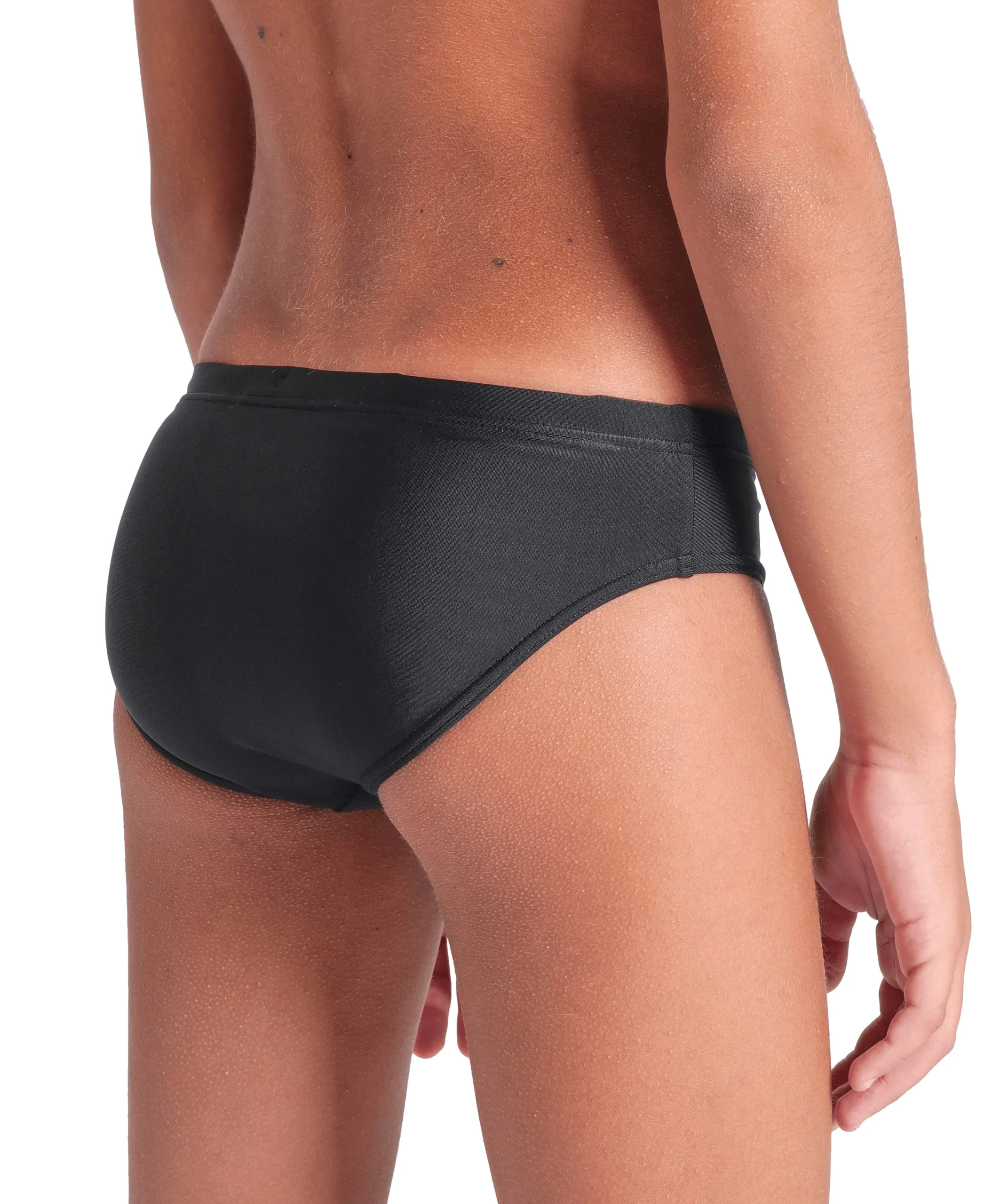 Bañador slip arena Feel para niño Kikko V Negro - Loro - Imagen 5