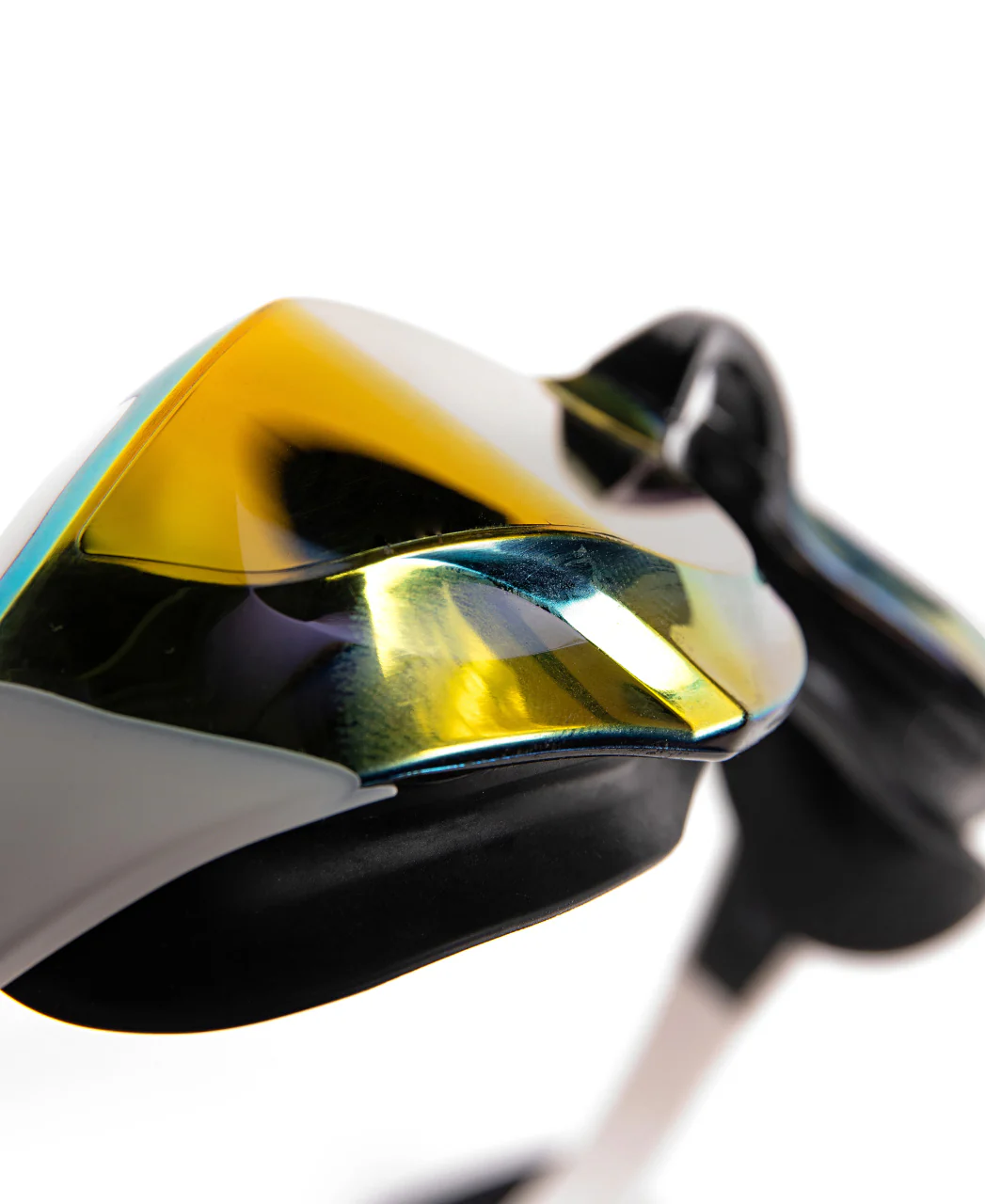 Gafas de nataci贸n de competici贸n arena unisex Cobra Edge Swipe Mirror - Oro/Blanco - Imagen 8