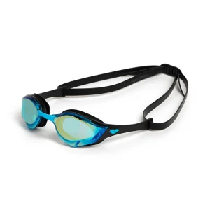 Gafas de natación de competición arena unisex Cobra Edge Swipe Mirror - Agua/Negro
