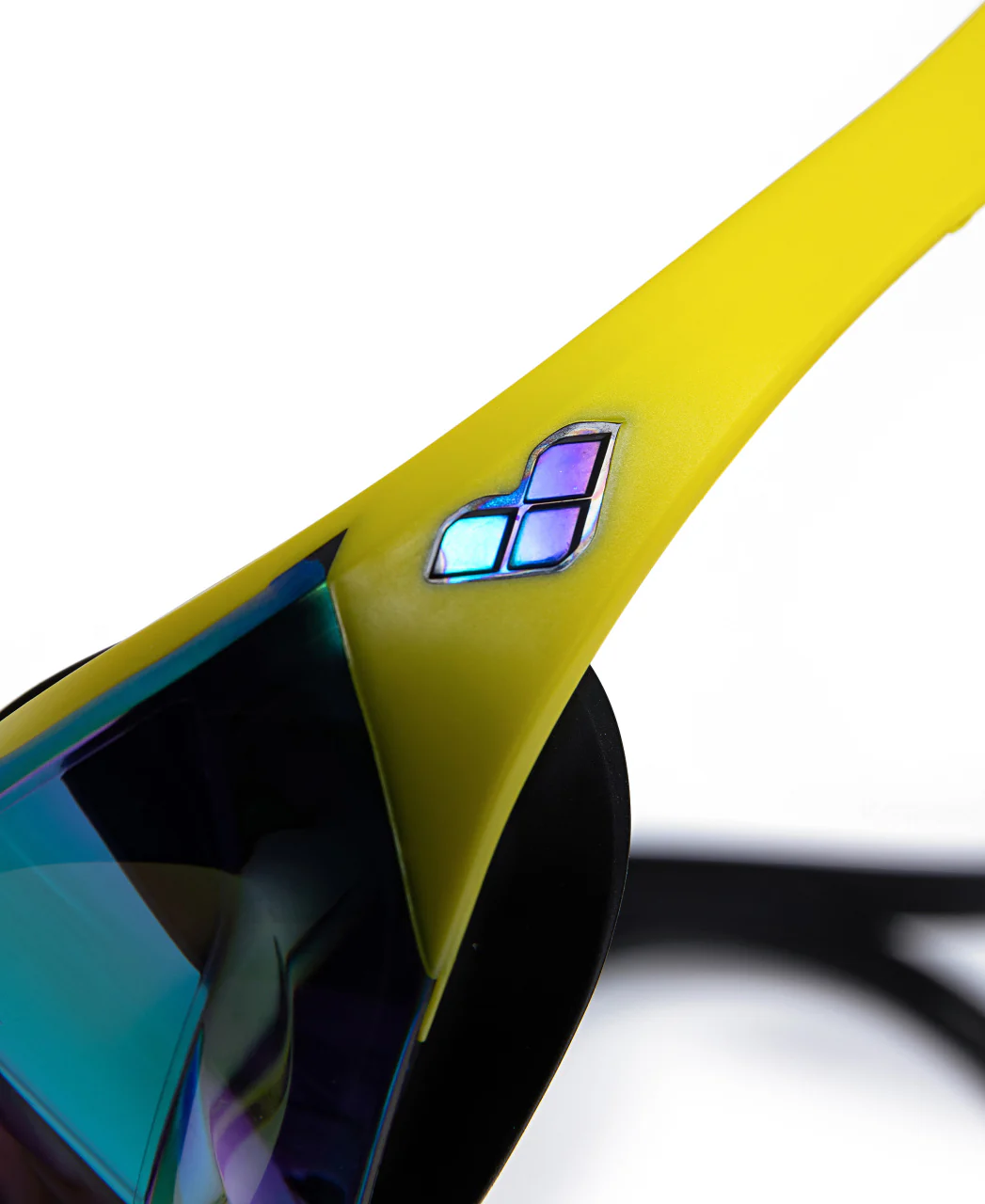 Gafas de nataci贸n de competici贸n arena unisex Cobra Edge Swipe Mirror - Esmeralda/Amarillo - Imagen 9
