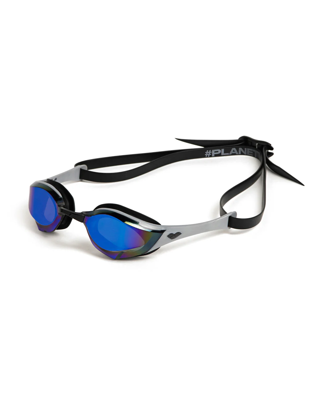 Gafas de nataci贸n de competici贸n arena unisex Cobra Edge Swipe Mirror - Azul/Plata