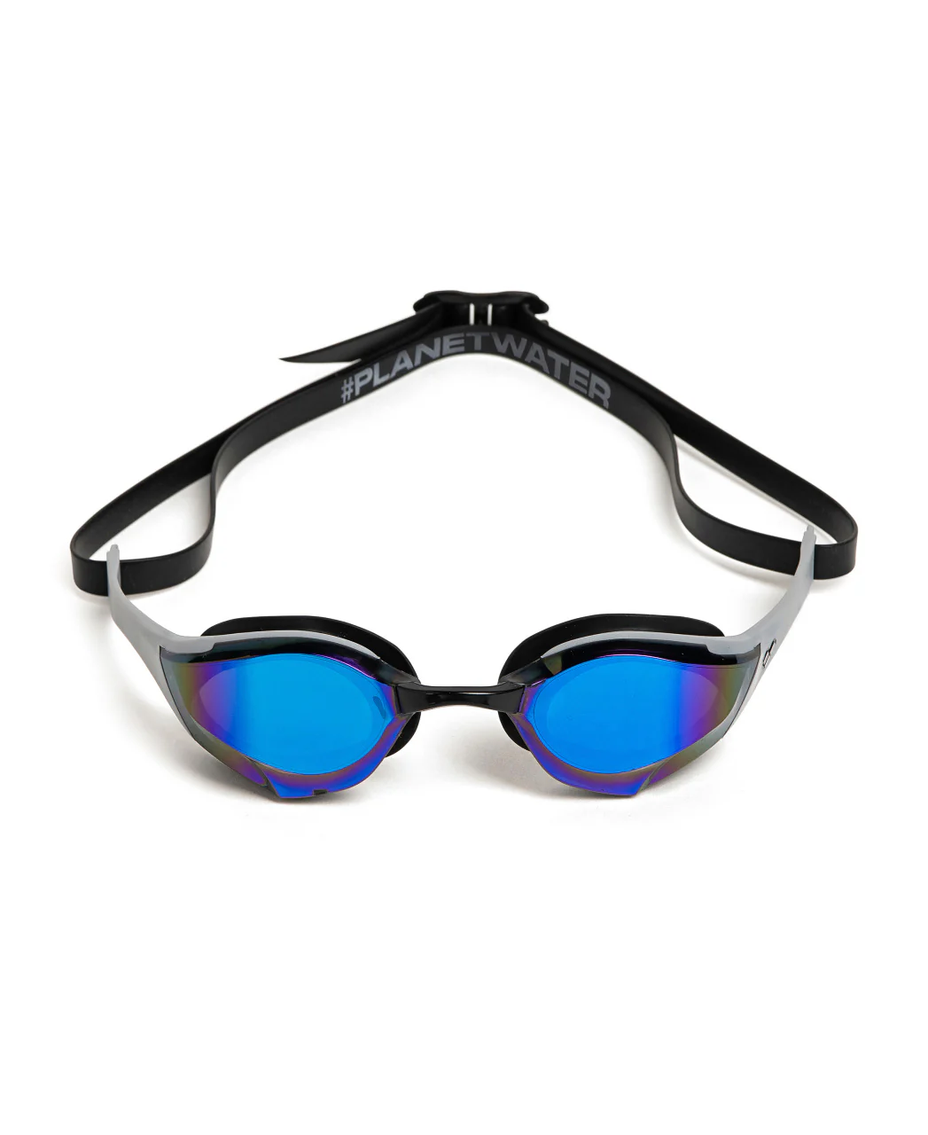 Gafas de nataci贸n de competici贸n arena unisex Cobra Edge Swipe Mirror - Azul/Plata - Imagen 3