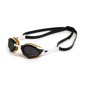Gafas de natación de competición arena unisex Cobra Edge Swipe - Carbón/Blanco