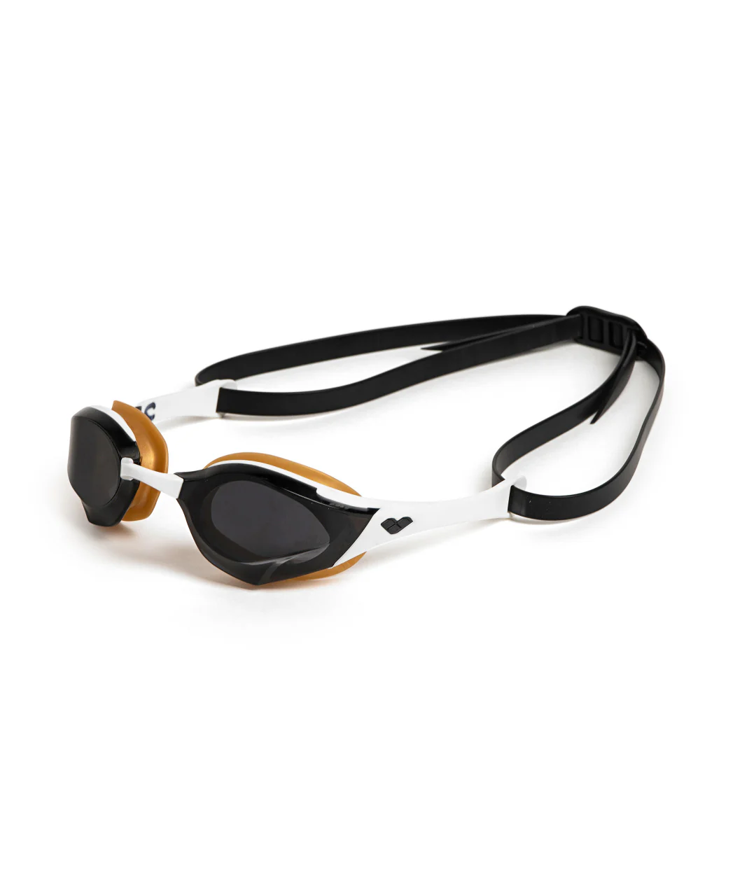 Gafas de natación de competición arena unisex Cobra Edge Swipe - Carbón/Blanco