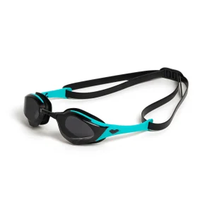 Gafas de natación de competición arena unisex Cobra Edge Swipe - Carbón/Pavo Royal