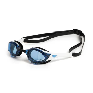 Gafas de natación de competición arena unisex Cobra Edge Swipe - Azul Blanco
