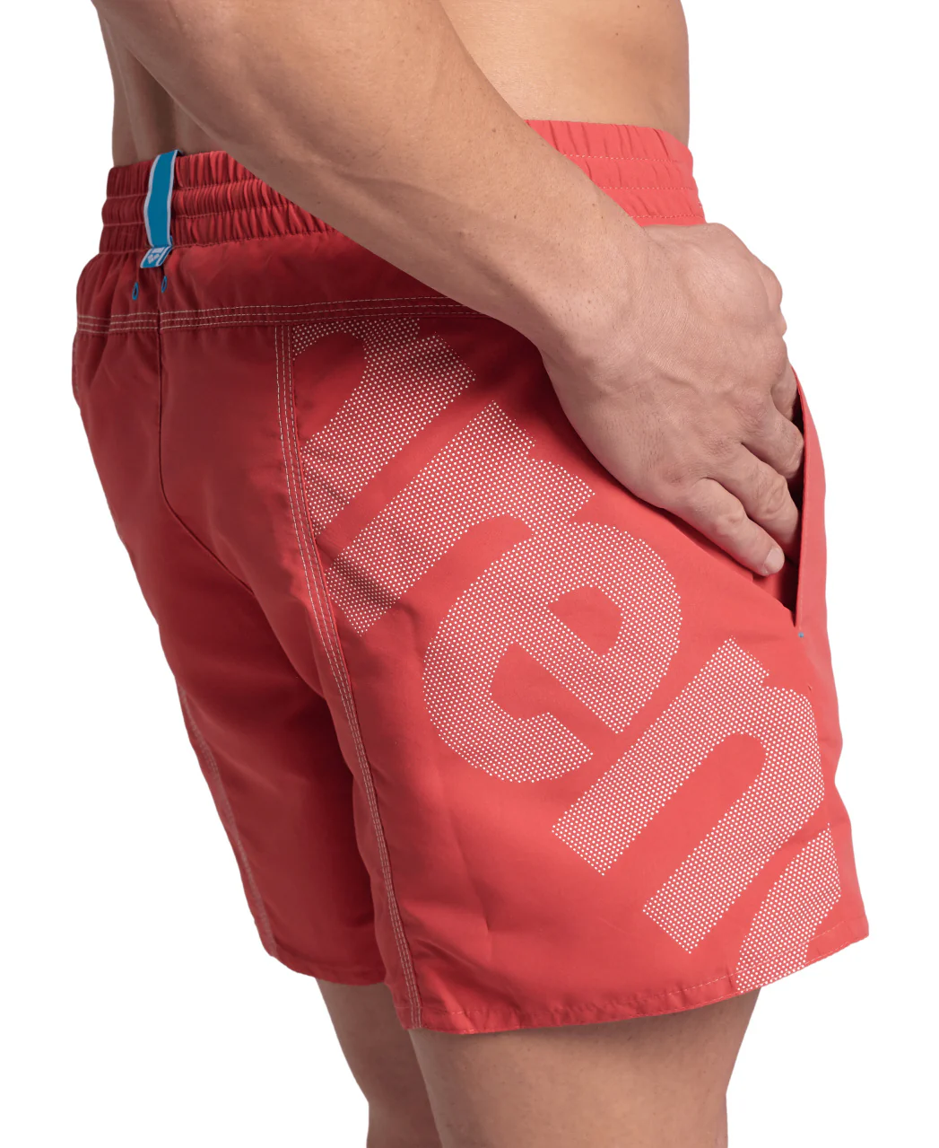 Short de playa arena para hombre Pro_File Logo - Astro Rojo - Imagen 3