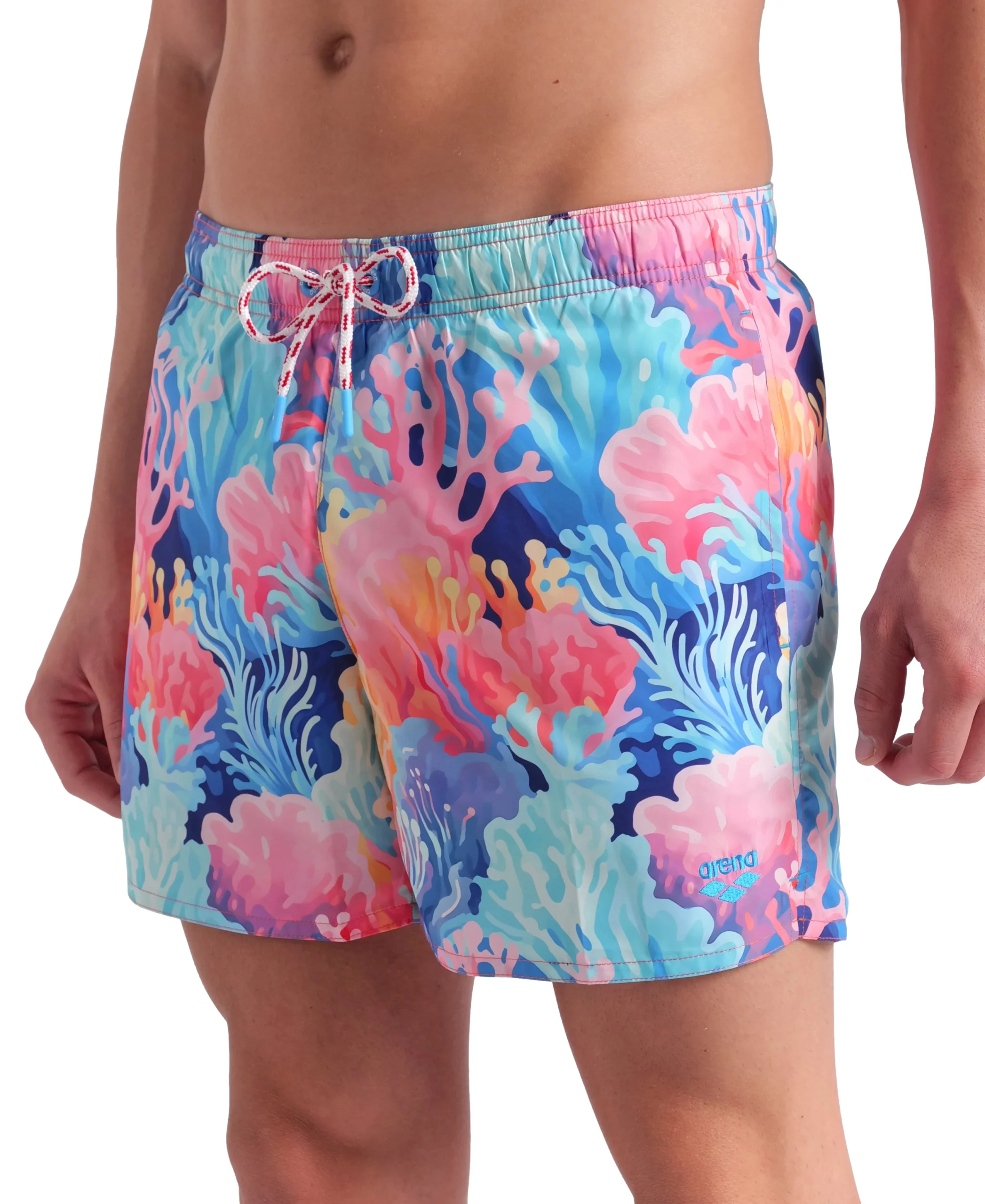 Short de playa arena para hombre Water Print Allover Agua Multi - Imagen 5